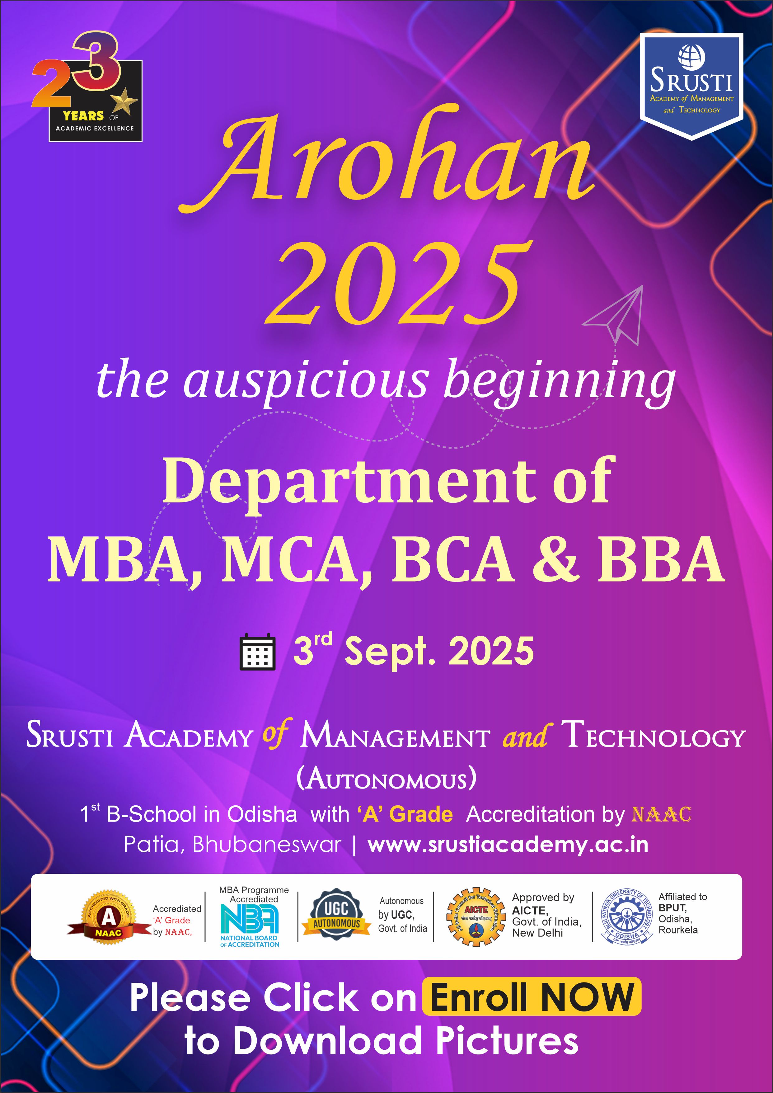 Top MCA Autonomous Colleges in Bhubaneswar | Srusti Academy