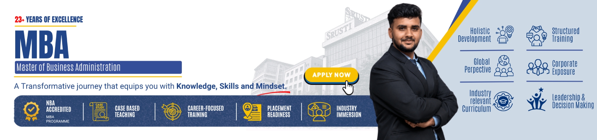 Top private MBA college in bhubaneswar Srusti Academy of Management